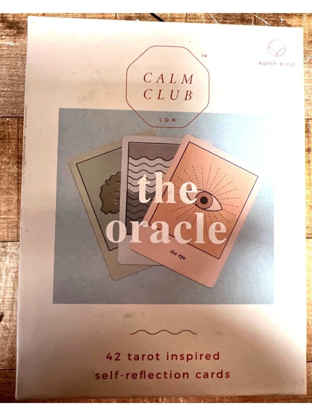 Oracle Self-Reflection Cards By Calm Club 42 Tarot-Inspired Deck